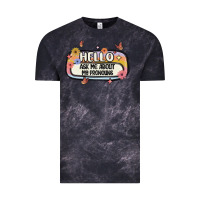 Cloud Black ask me about my pronouns Vintage Tee - MaliasSmallBusiness