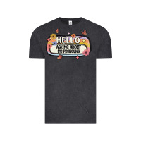 Vintage Black ask me about my pronouns Vintage Tee - MaliasSmallBusiness