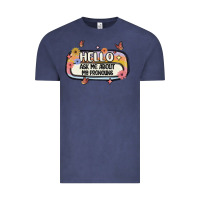 Vintage Denim ask me about my pronouns Vintage Tee - MaliasSmallBusiness