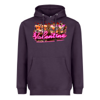 Plum be my valentine Heavyweight Hoodie - HowdyJamesFarm