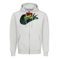 Dove Grey Aztec Sunflower Cowboy Hat Zipper Hoodie - Bettercallsaul