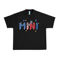 Black 4th july mini Urban Heavy Tee - MaliasSmallBusiness