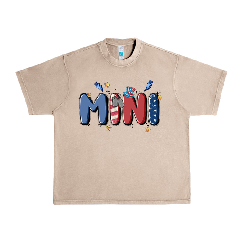4th July Mini Urban Heavy Tee by MaliasSmallBusiness | Teevron
