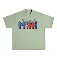 Oil Green 4th july mini Urban Heavy Tee - MaliasSmallBusiness