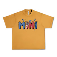 Peanut Butter 4th july mini Urban Heavy Tee - MaliasSmallBusiness