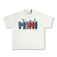 Pistachio 4th july mini Urban Heavy Tee - MaliasSmallBusiness