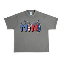 Tornado 4th july mini Urban Heavy Tee - MaliasSmallBusiness