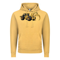 Vintage Mustard Skidders Vintage Hoodie - LillyAllenDesigns