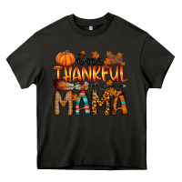 Asphalt one thankful mama Heavy Core Tee - RacoonDesign