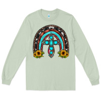 Matcha cross rainbow Long Sleeve Tee - JahusDesignShop
