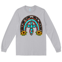 Moon Dust cross rainbow Long Sleeve Tee - JahusDesignShop