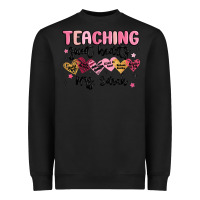Black teaching sweet hearts Heavyweight Sweatshirt - MaliasSmallBusiness