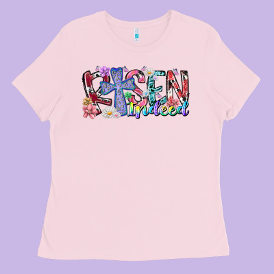 Risen Indeed Ladies Tee Designed By Racoondesign