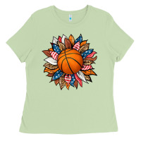 Matcha basketball sunflower Ladies Tee - HRA Design Shop