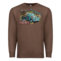 Chestnut Truck USA country road take me home 4th of july Premium Sweatshirt - HowdyJamesFarm