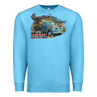 Ocean Blue Truck USA country road take me home 4th of july Premium Sweatshirt - HowdyJamesFarm