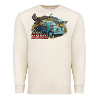 Sandshell Truck USA country road take me home 4th of july Premium Sweatshirt - HowdyJamesFarm