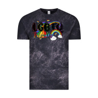 Cloud Black lgbtq  friendly Vintage Tee - MaliasSmallBusiness