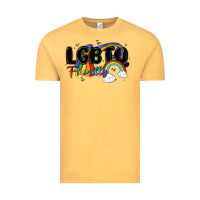 Vintage Mustard lgbtq  friendly Vintage Tee - MaliasSmallBusiness
