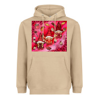 Mushroom gnomies with food elements tumbler hjf Heavyweight Hoodie - HowdyJamesFarm