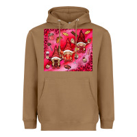 Toasted Coconut gnomies with food elements tumbler hjf Heavyweight Hoodie - HowdyJamesFarm