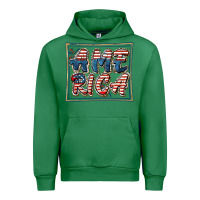 Emerald America Urban Hoodie - FaDigitalArtStudio