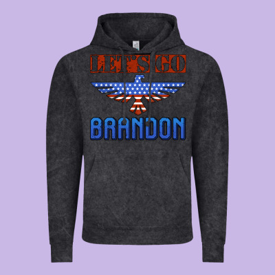 Let's Go Brandon Thunderbird Vintage Hoodie Designed By Jasminsmagicworld