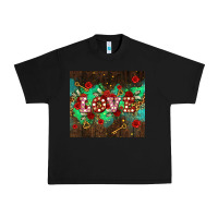 Black love  and leopard with keys Urban Heavy Tee - AdoDesignShop