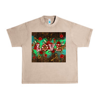 French Oak love  and leopard with keys Urban Heavy Tee - AdoDesignShop