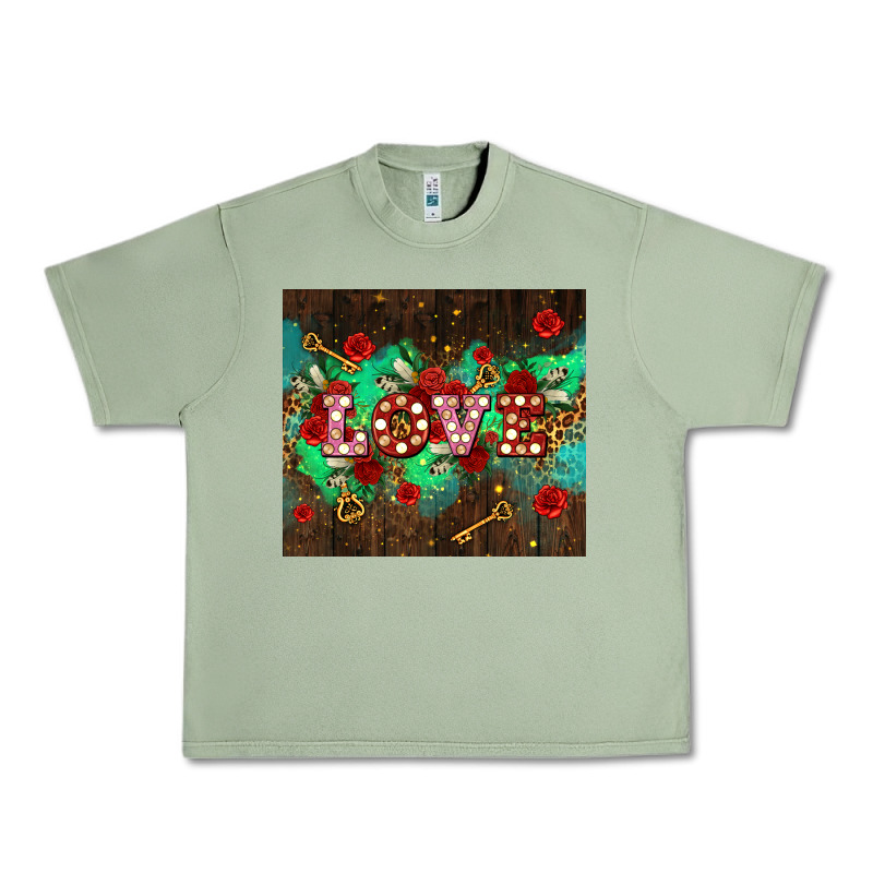 Love  And Leopard With Keys Urban Heavy Tee by AdoDesignShop | Teevron