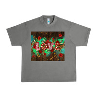 Tornado love  and leopard with keys Urban Heavy Tee - AdoDesignShop