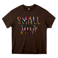 Chocolate Brown small business mini Heavy Core Tee - CowhideDigitalArt