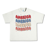 Pistachio america Urban Heavy Tee - MaliasSmallBusiness