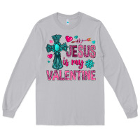 Moon Dust jesus is my valentine Long Sleeve Tee - NancyCooperArtShop