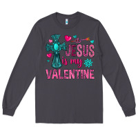 Smoke jesus is my valentine Long Sleeve Tee - NancyCooperArtShop