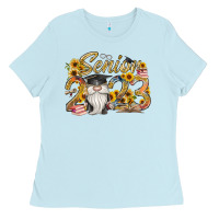 Baby Blue senior 2023 Ladies Tee - RacoonDesign