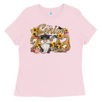 Bubblegum Pink senior 2023 Ladies Tee - RacoonDesign