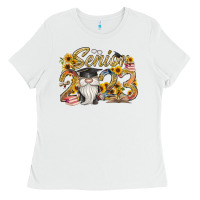 White senior 2023 Ladies Tee - RacoonDesign