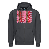 Smoke valentine's day brushstrokes Zipper Hoodie - RanaPortraitStore
