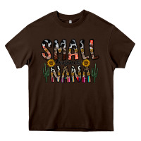 Chocolate Brown small business nana Heavy Core Tee - CowhideDigitalArt