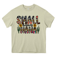 Mossy small business nana Heavy Core Tee - CowhideDigitalArt
