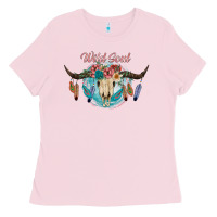 Bubblegum Pink Wild Soul Ladies Tee - JahusDesignShop