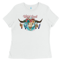 White Wild Soul Ladies Tee - JahusDesignShop
