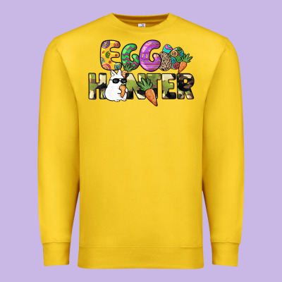 Egg Hunter Easter Day Premium Sweatshirt Designed By Howdyjamesfarm