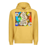 Antique Gold be you with daisies Premium Hoodie - TumblerDesignByShophia