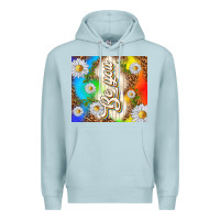 Blue Mist be you with daisies Premium Hoodie - TumblerDesignByShophia