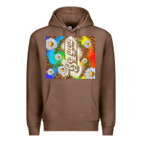 Chestnut be you with daisies Premium Hoodie - TumblerDesignByShophia