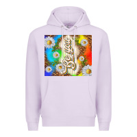 Lilac be you with daisies Premium Hoodie - TumblerDesignByShophia