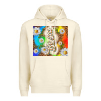 Sandshell be you with daisies Premium Hoodie - TumblerDesignByShophia
