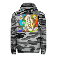 Slate Camo be you with daisies Premium Hoodie - TumblerDesignByShophia